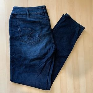 Silver Suki Skinny Jeans W 34 L 33